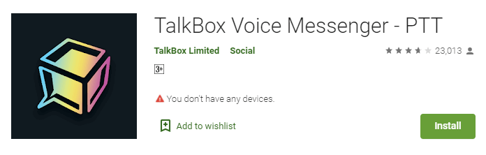 TalkBox Software for PC
