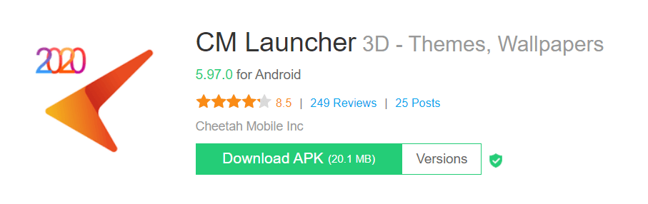 CM Launcher for PC