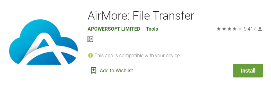 AirMore for PC