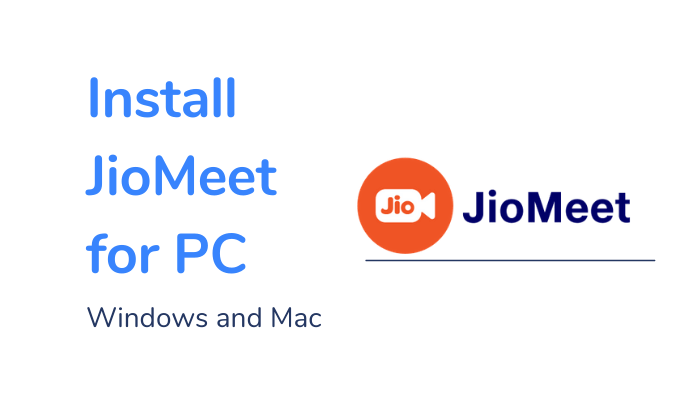 JioMeet for PC