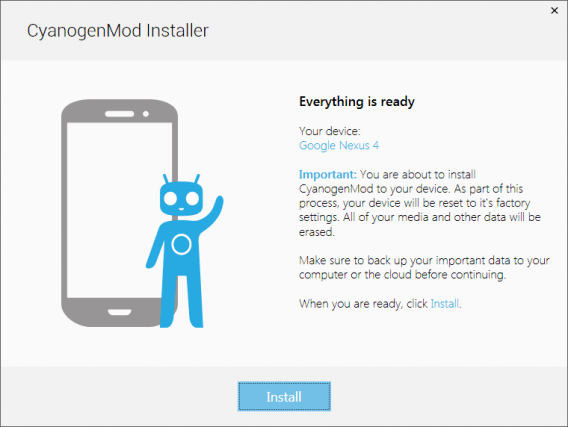 Install CyanogenMod for PC