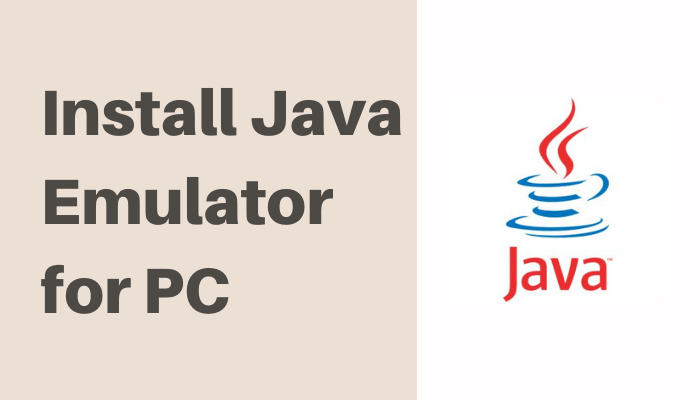 Java Emulator for PC