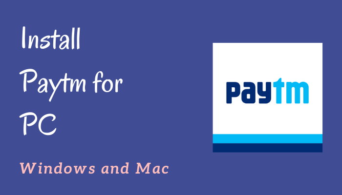 Paytm for PC