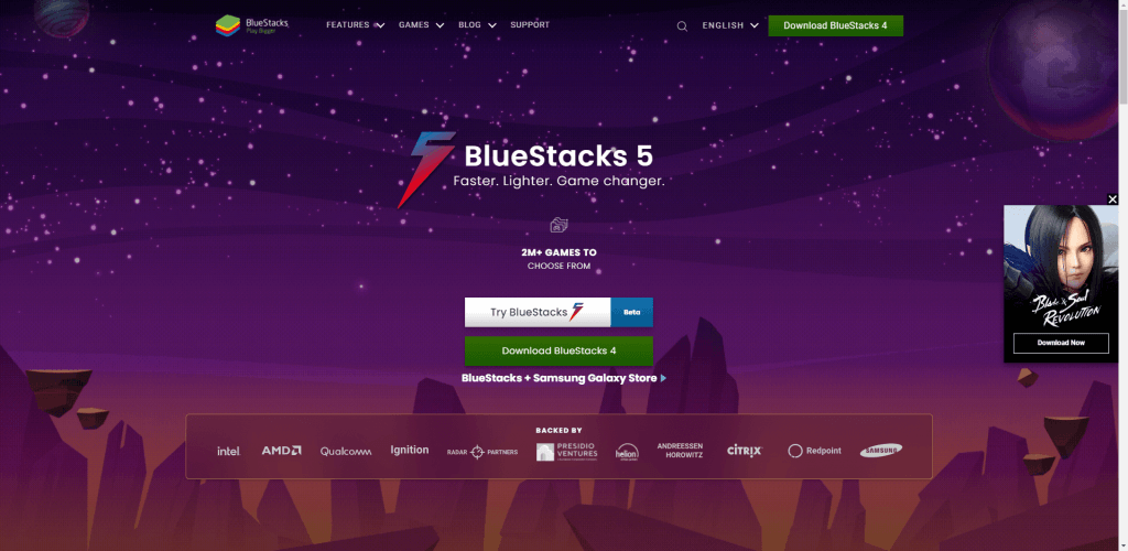 download bluestacks to install Periscope for PC