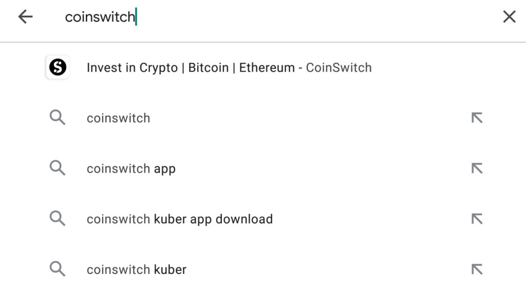 Coinswitch for PC 
