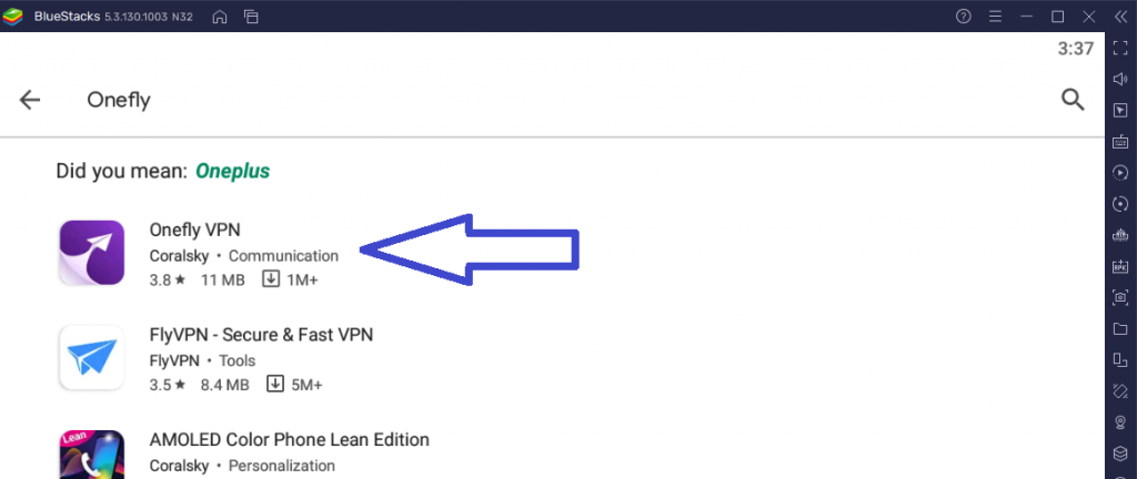 Onefly VPN for PC 