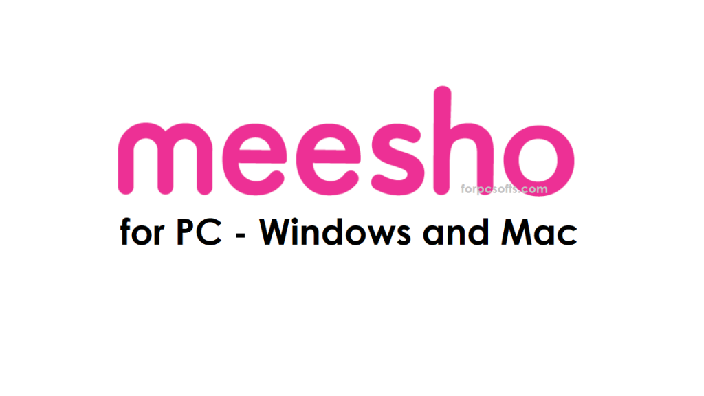 meesho for pc